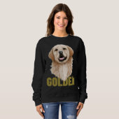 Niedlich Golden Labrador Retriever Sweatshirt (Vorne ganz)