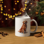Niedlich Golden Retriever Ai Art Tasse