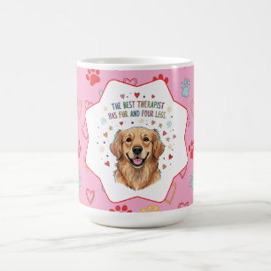 Niedlich Golden Retriever Doodle Kaffeetasse