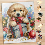 Niedlich Golden Retriever Doppy Welpe Puzzle<br><div class="desc">Suchen Sie nach einer lustigen und interessanten Aktivität, die Sie mit Ihrer Familie in dieser Ferienzeit teilen können? Schauen Sie sich nur unsere Puzzle-Sammlung mit dem spielerischen Golden Retriever an! Als Hundeliebhaber werden Sie die Vielfalt unserer Designs bewundern, darunter niedliche und kuschelige Welpen, liebenswerte Golden Retriever Hunde und sogar Szenen...</div>