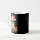 Niedlich Golden Retriever Funny Dog Lover Ho Kaffeetasse (Vorderseite Links)