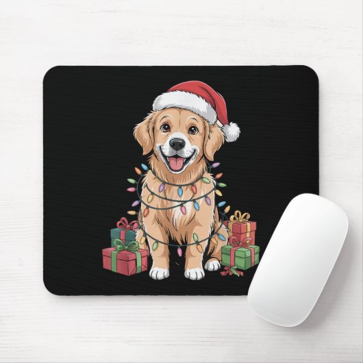 Niedlich Golden Retriever Funny Dog Lover Ho Mousepad (Mit Mouse)