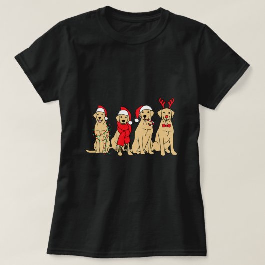 Niedlich Golden Retriever Goldene Mama T-Shirt (Design vorne)