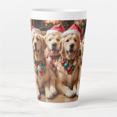 Niedlich Golden Retriever Milchtasse (Vorderseite)
