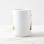 Niedlich Golden Retriever Mummy Kaffeetasse (Mittel)