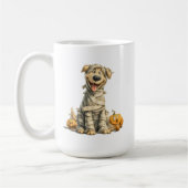 Niedlich Golden Retriever Mummy Kaffeetasse (Links)