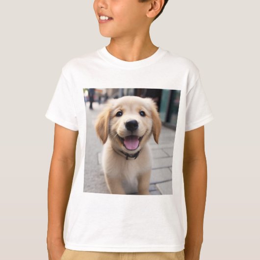Niedlich Golden Retriever T Shirt - Süße Tier Shir (Vorderseite)