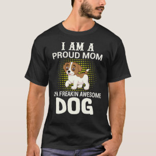 Niedlich Golden Rottweiler Proud Mama Hund T-Shirt