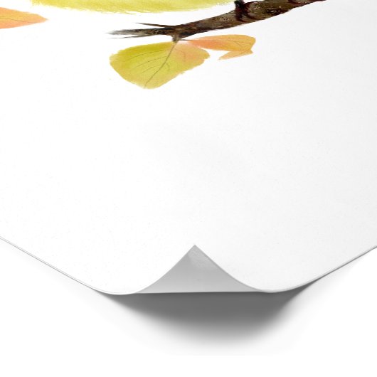 Niedlich Goldfinch Bird Poster Print (Ecke)