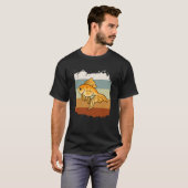 Niedlich Goldfish Aquarium Künstlerisch Fisch T-Shirt (Vorne ganz)