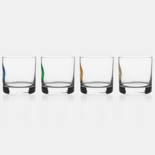 Niedlich Golfer Einzigartiges Geschenk Set Spaß Go Whiskyglas (Links)