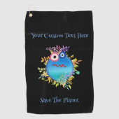 Niedlich Golfhandtuch (Vorderseite)