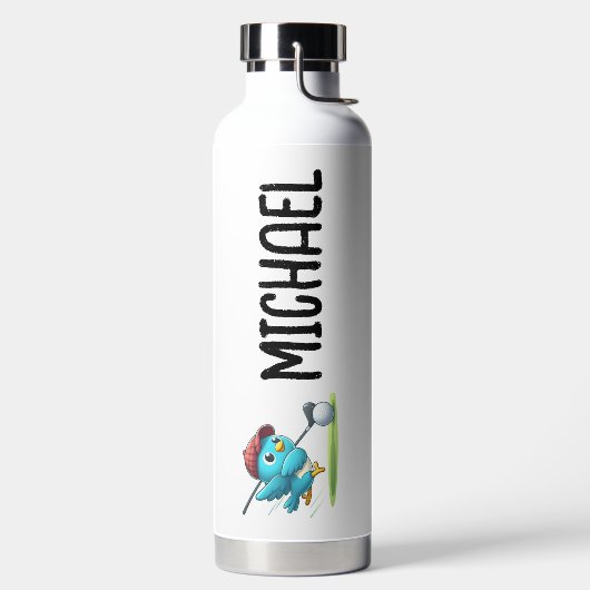 Niedlich Golfing Birdie Trinkflasche (links)
