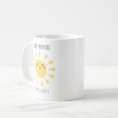 Niedlich Good Morning Sunshine Kawaii Kaffeetasse (Vorderseite Links)