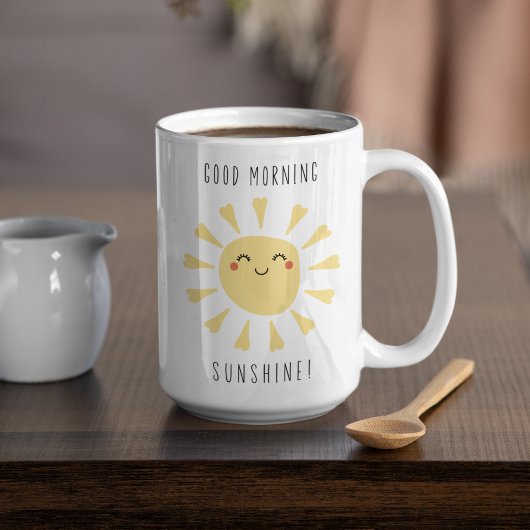 Niedlich Good Morning Sunshine Kawaii Kaffeetasse