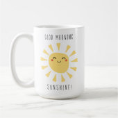 Niedlich Good Morning Sunshine Kawaii Kaffeetasse (Links)