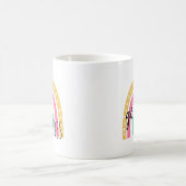 Niedlich Good Vibes Rainbow Kaffeetasse (Mittel)
