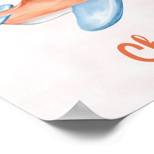 Niedlich Goodbye und Viel Glück Penguin Poster (Ecke)