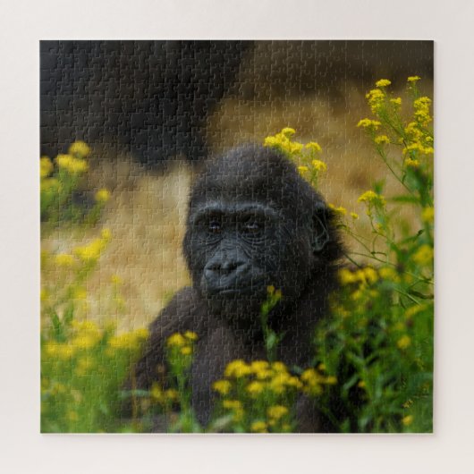 Niedlich Gorilla Baby Puzzle (Vertikal)