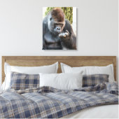 NIEDLICH GORILLA LEINWANDDRUCK (Insitu (Schlafzimmer))