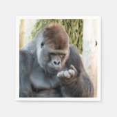 NIEDLICH GORILLA SERVIETTE (Vorderseite)