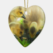 Niedlich Gosling Keramik Ornament (Links)