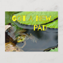 Niedlich Got ein neuer Pad Frog Änderung der Adres