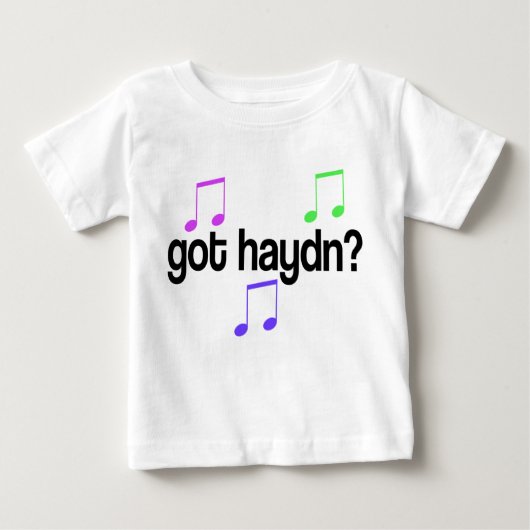 Niedlich got Haydn Baby-T - Shirt (Vorderseite)
