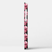 Niedlich Goth Funny Pink Skull Pattern Case-Mate iPhone Hülle (Rückseite / Links)