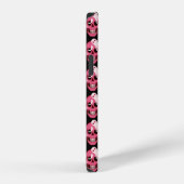 Niedlich Goth Funny Pink Skull Pattern iPhone Hülle (Rechte Seite)