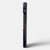 Niedlich Goth Girl Lila Black Fantasy Art Case-Mate iPhone Hülle (Rückseite / Links)