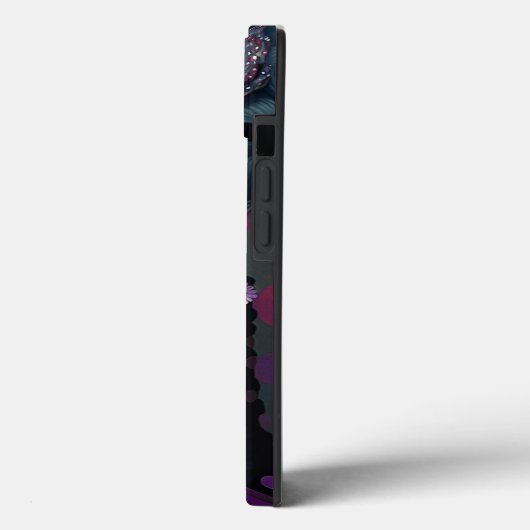 Niedlich Goth Girl Lila Black Fantasy Art Case-Mate iPhone Hülle (Rückseite / Links)