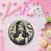 Niedlich Goth Girl Pappteller (Party)