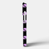 Niedlich Goth Pink Skulls Case-Mate iPhone Hülle (Rückseite / Links)