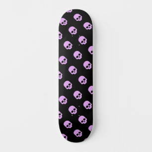 Niedlich Goth Pink Skulls Girls Skateboard