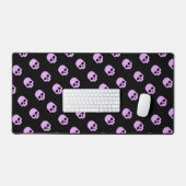 Niedlich Goth Pink Skulls Schreibtischunterlage (Tastatur & Maus)