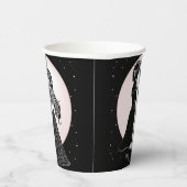 Niedlich gotische Emo Kids Kiss Valentinstag Pappbecher (Rechts)