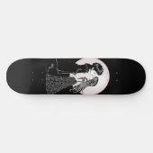 Niedlich gotische Emo Kids Kiss Valentinstag Skateboard (Horizontal)