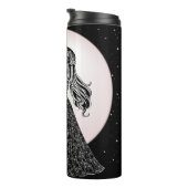 Niedlich gotische Emo Kids Kiss Valentinstag Thermosbecher (Nach rechts gedreht)