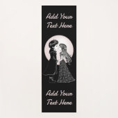 Niedlich gotische Emo Kids Kiss Valentinstag Yogamatte (Vorderseite)