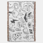 Niedlich Graffiti: Doodle Art Set. Decke (Vorderseite Vertikal)