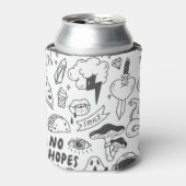 Niedlich Graffiti: Doodle Art Set. Dosenkühler (Kanne Vorderseite)