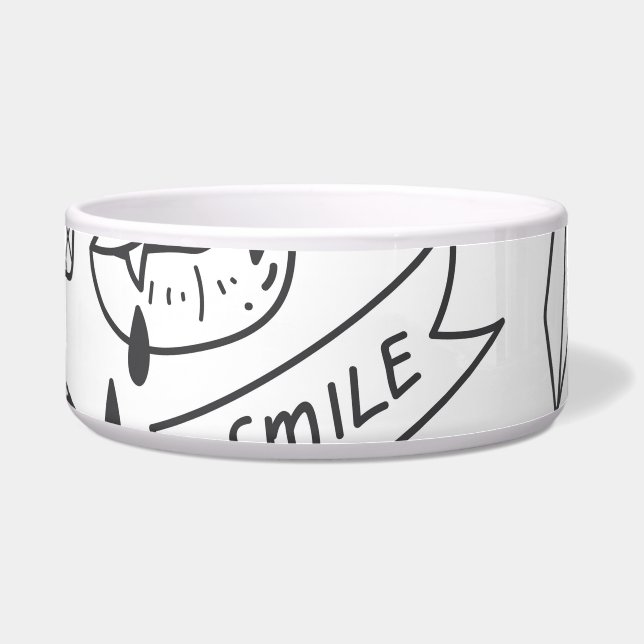 Niedlich Graffiti: Doodle Art Set. Napf (Vorderseite)