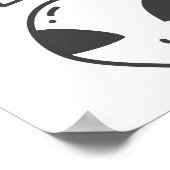 Niedlich Graffiti: Doodle Art Set. Poster (Ecke)