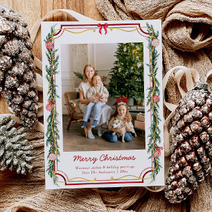 Niedlich Grandmillennial Grüne Weihnachten 3 Foto
