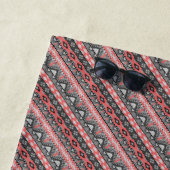 Niedlich-graue Aztec Muster Design Krawatte Strandtuch (Beispiel)