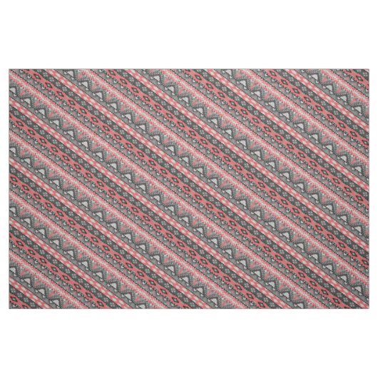 Niedlich-graue Aztec-Muster Stoff (Fat Quarter (45,7 x 55,9 cm))