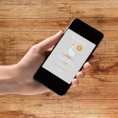 Niedlich Graue und gelbe Alberne Gänse 1. Geburtst Einladung