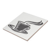 Niedlich Gray Coffee Cup Kitchen Grafik Design Fliese (Seite)