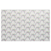 Niedlich Gray Kawaii Hamster Fabric Stoff (Fat Quarter (45,7 x 55,9 cm))